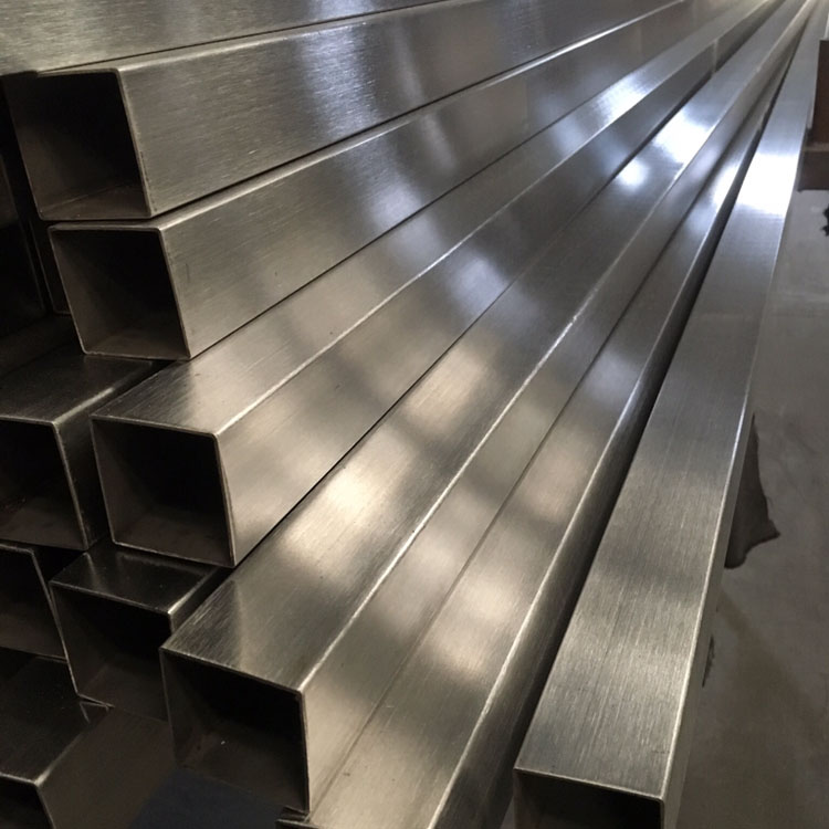 Hairline finish hollow section pipe tube