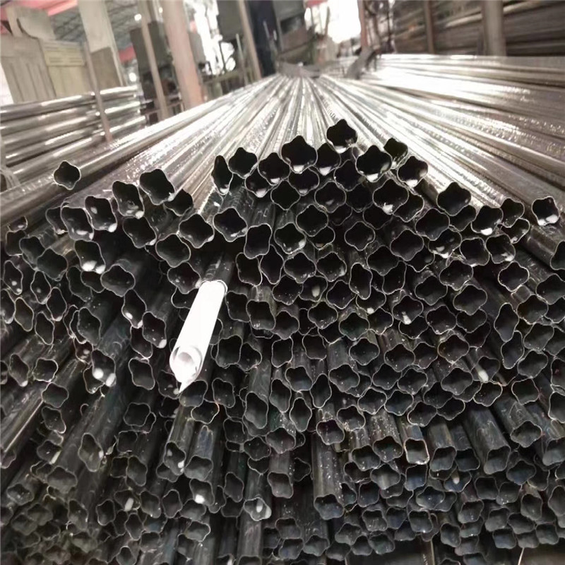 Beautiful stainless steel flower tube